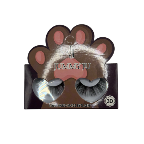 Cartela de Cílios Postiços - Jummy Ju