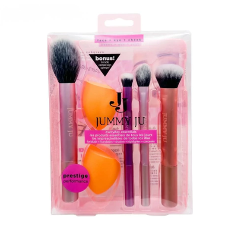 Kit de Pincéis e Esponjas - Jummy Ju