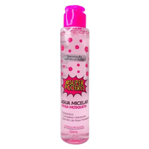 Super Poderes Rosa Mosqueta - Água Micelar Facial 120ml