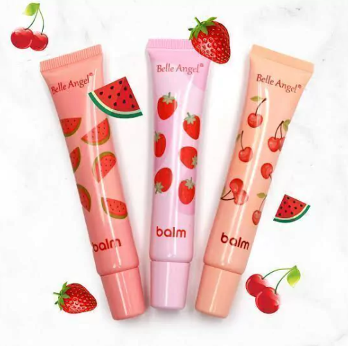 Kit 03 Balm Labial Hidratante de Frutas - Belle Angel