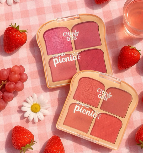 Paleta de Blush Summer Picnic - City Girls