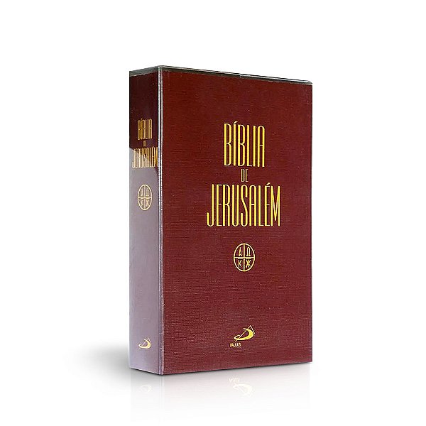Bíblia de Jerusalém - Média - Capa Cristal