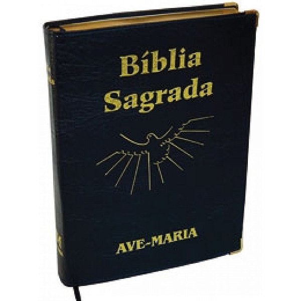 Bíblia Ave Maria Luxo - Grande Capa Flexível