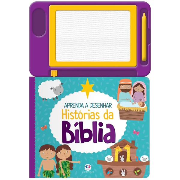 Livro Lousa Magnética Histórias Da Bíblia