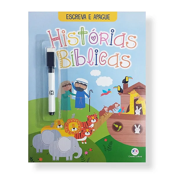 Livro Escreva E Apague Histórias Bíblicas