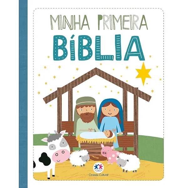 Livro Almofadado Minha Primeira Bíblia - Meninos