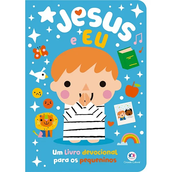 Livro Almofadado Jesus E Eu