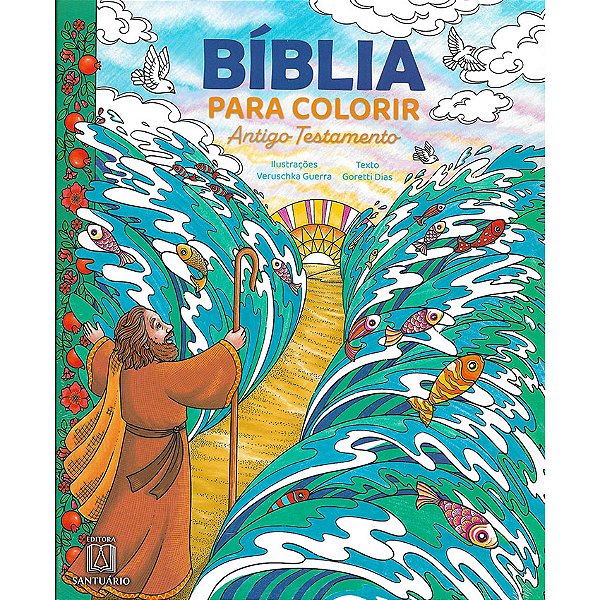 Livro Bíblia Para Colorir - Antigo Testamento