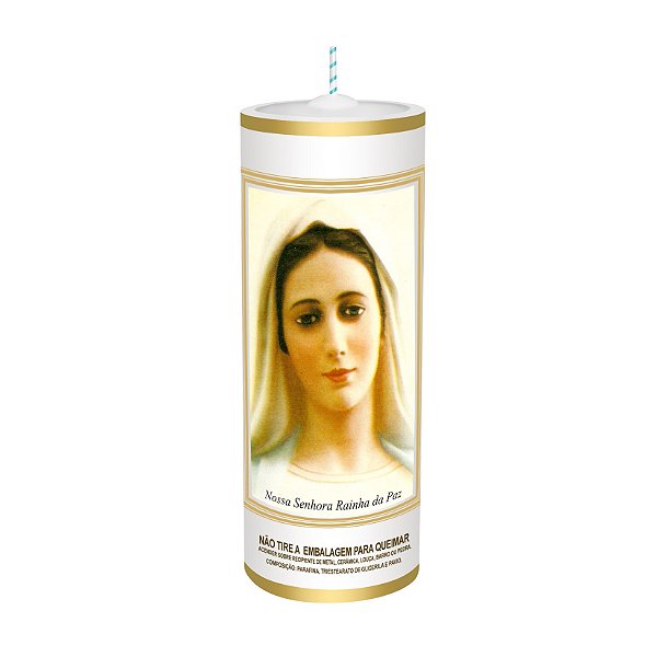 Vela Votiva Nossa Senhora Rainha Da Paz