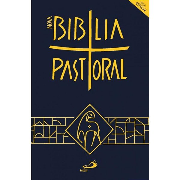 Nova Bíblia Pastoral - Média - Edição Especial - Capa Cristal