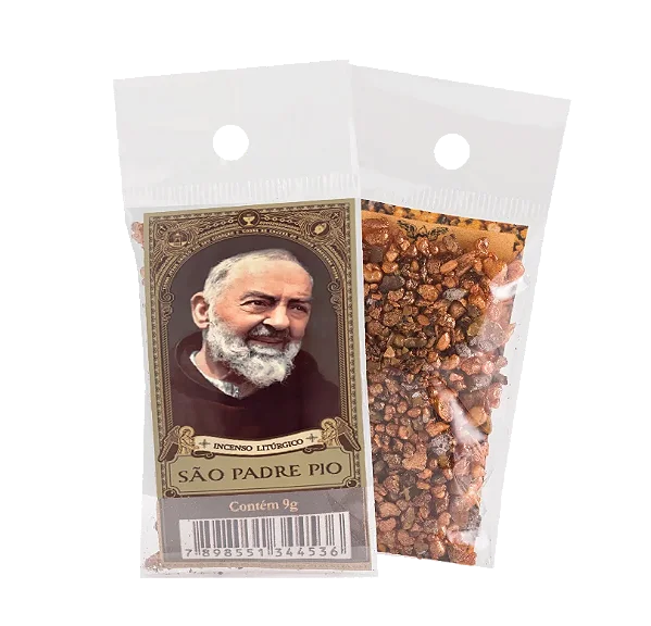 Incenso São Padre Pio 9g