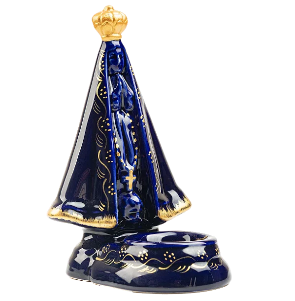 Incensário Nossa Senhora Aparecida Azul - Milagros