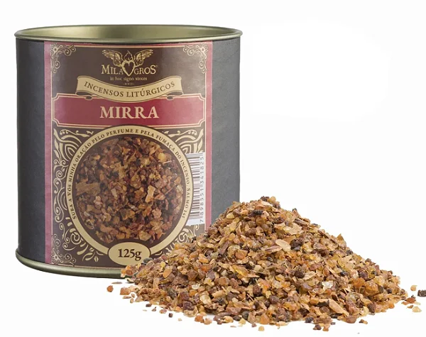 Incenso Mirra 125g Lata