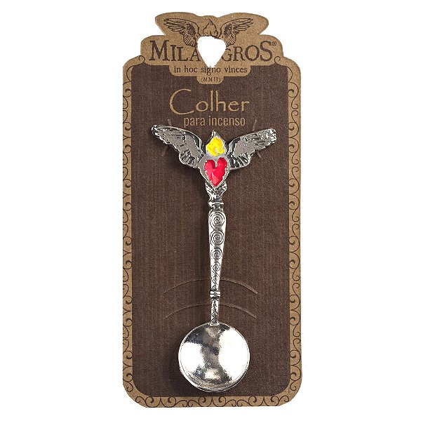 Colher Para Incenso Pequena - Prateada