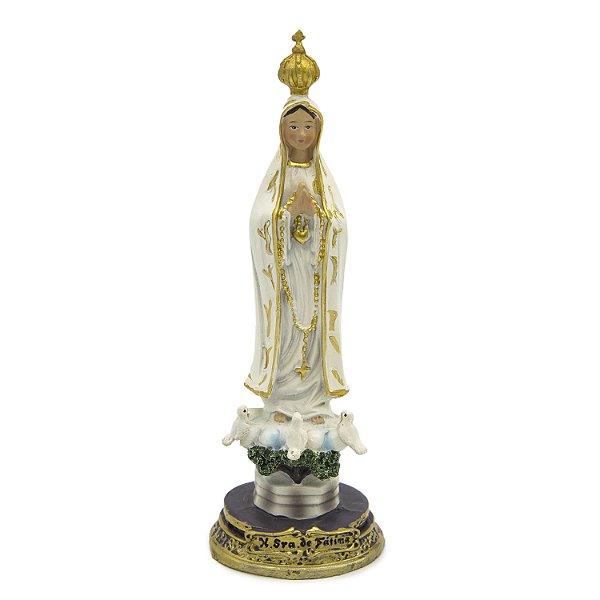 Imagem de Resina Nossa Senhora de Fátima 17cm