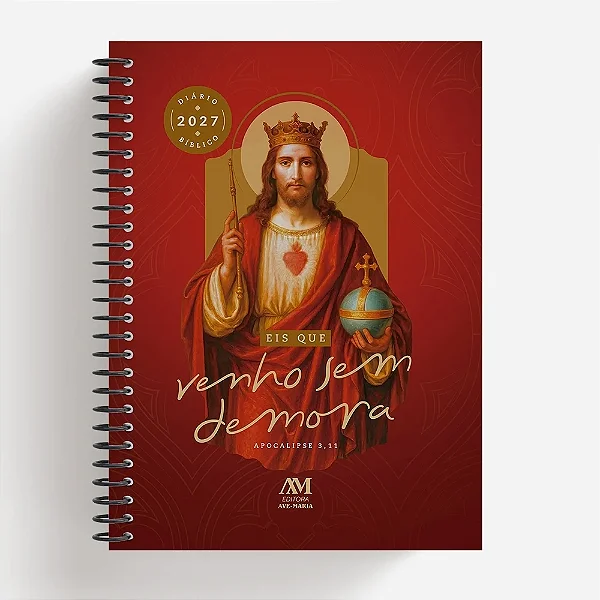 Diario Biblico 2027 - Espiral - Cristo Rei