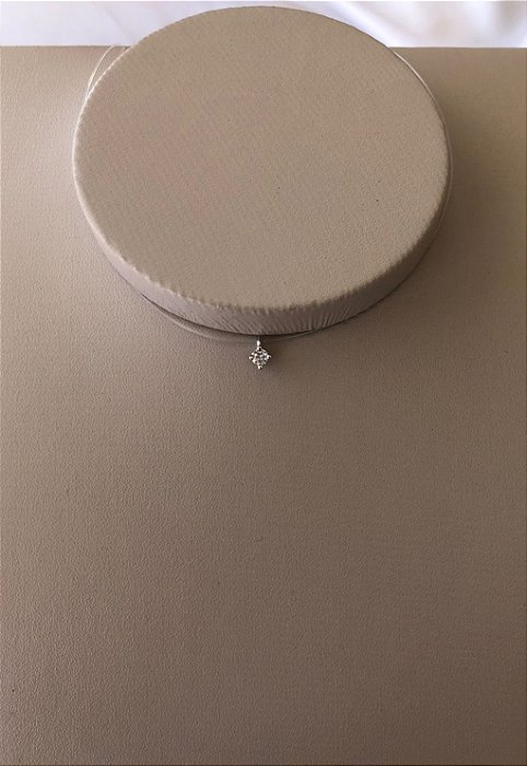 Choker Nylon com Ponto de Luz