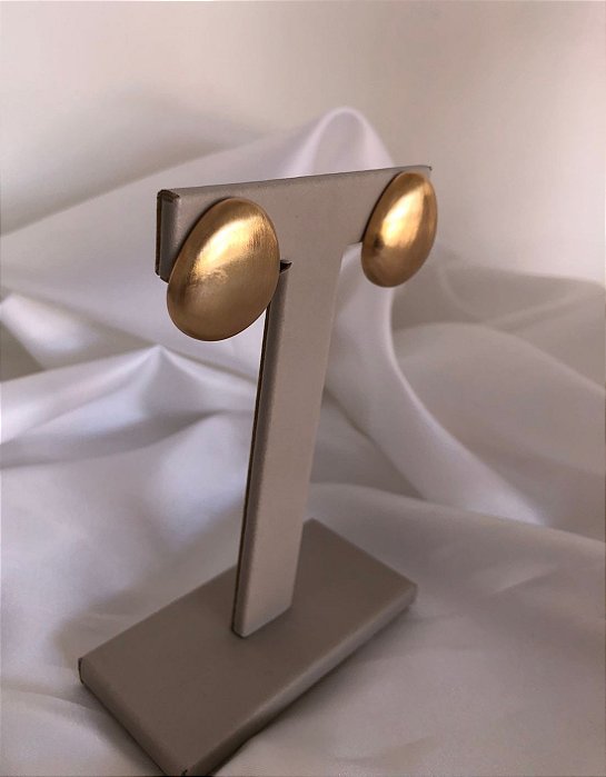 Brinco Circular Liso Fosco