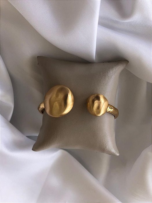 Bracelete Chapeado Dourado