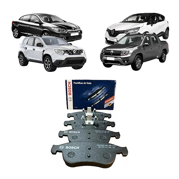 PASTILHA FREIO DIANTEIRA BOSCH OROCH OUTSIDER 1.3 2023 2024