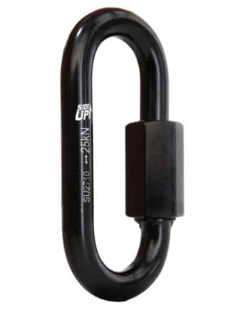 MALHA RAPIDA OVAL AÇO PRETO