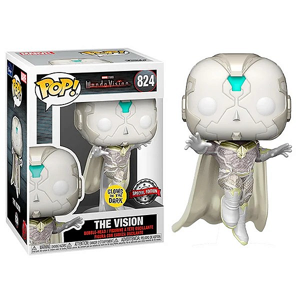 Funko Pop! Marvel WandaVision The Vision 824 - Original Colecionável
