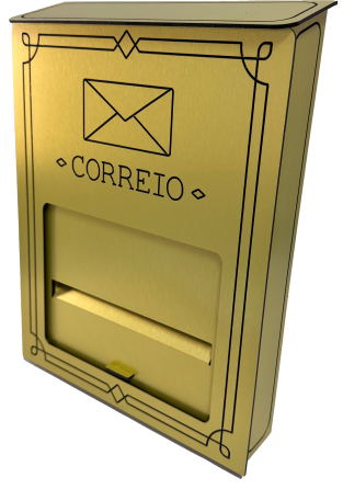 Caixa Correio P10 Com Chave - Alto Padrão, Segurança e Durabilidade