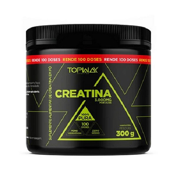 Creatina 100% Pura 300g Topway