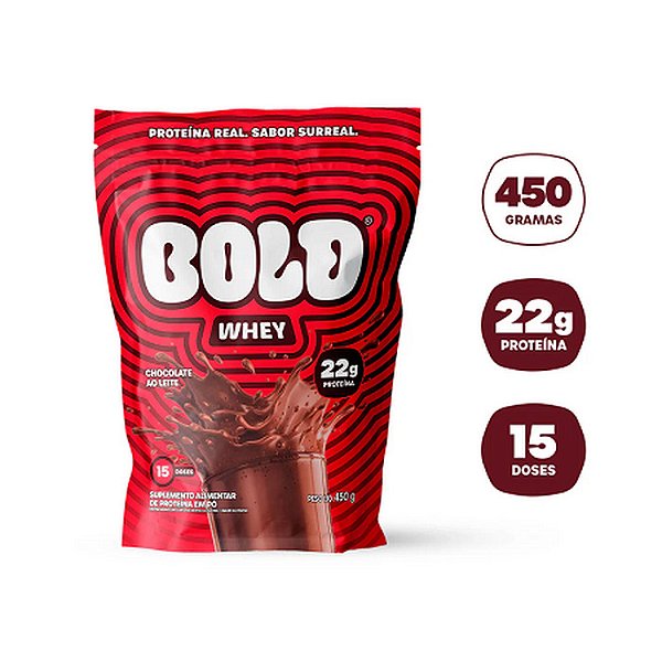 Whey Chocolate ao Leite 450g BOLD