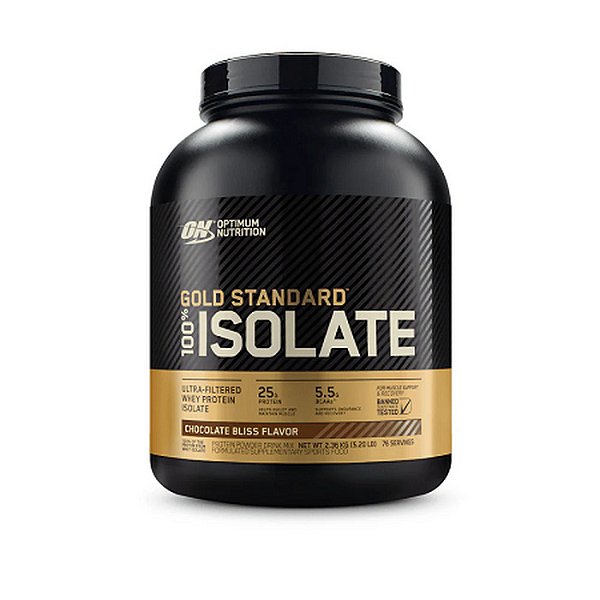 Whey Gold Isolate Chocolate 5,20 Lbs (2.36Kg) Optimum Nutrition