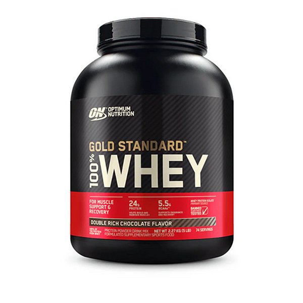 Whey Gold Standard Chocolate 5,00 Lbs (2.27Kg) Optimum Nutrition