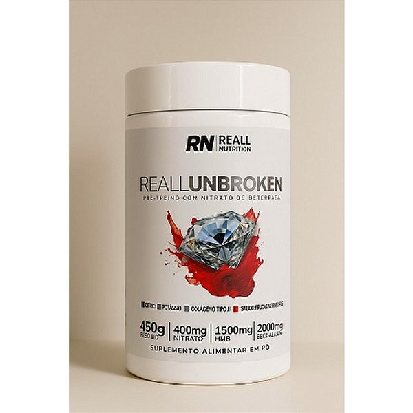 Reall Unbroken Frutas Vermelhas 450g Reall Nutrition