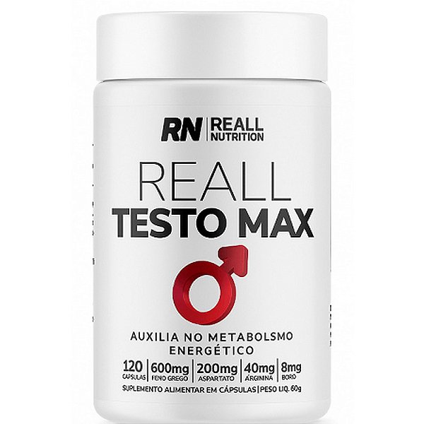 Reall Testo Max 120 Cápsulas Reall Nutrition