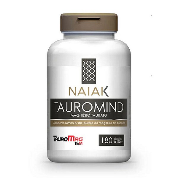 Tauromind (Magnésio Taurato) 180 Cápsulas Naiak