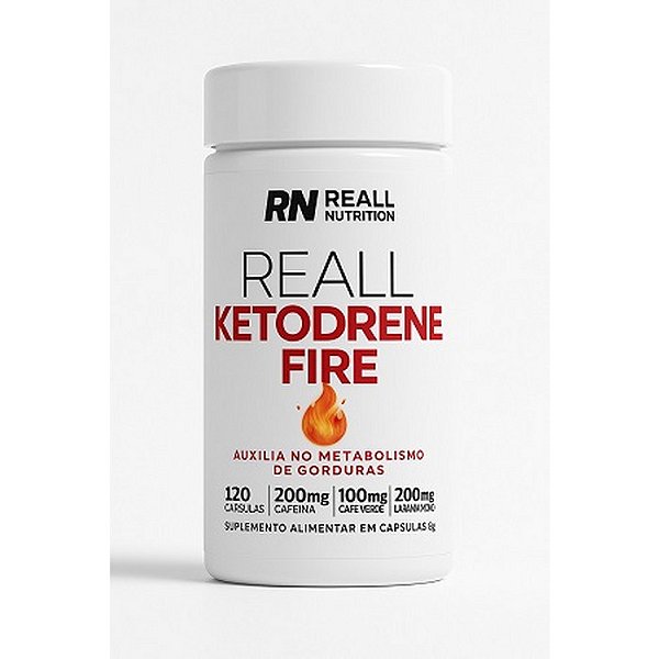 Reall Ketodrene Fire 120 Cápsulas Reall Nutrition
