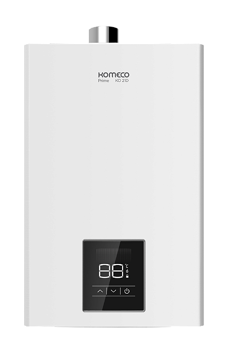 Aquecedor de àgua a Gás Komeco KO 21 Prime - Branco - Bivolt -GN