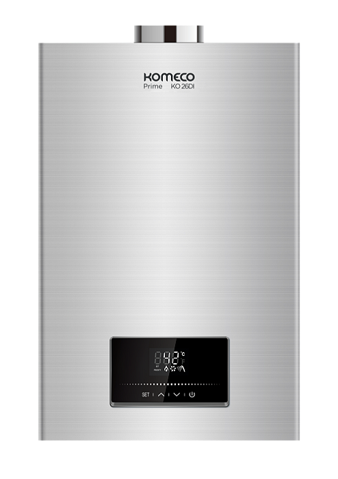 Aquecedor de àgua a Gás Komeco KO 26 Prime - Inox - Bivolt -GLP