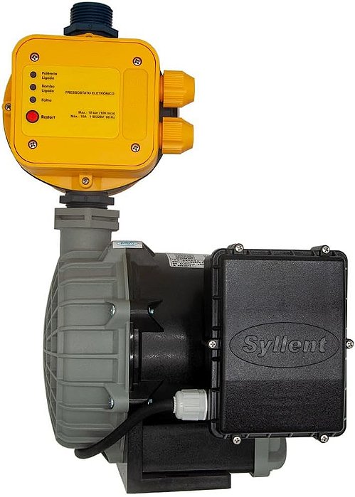 Pressurizador de água Syllent Impulse press 3/4 CV C/ Pressostato eletronico 220 v