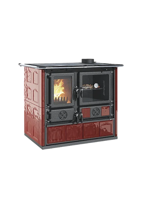 Fogão a Lenha La nordica Rosa  5.0 Maiolica