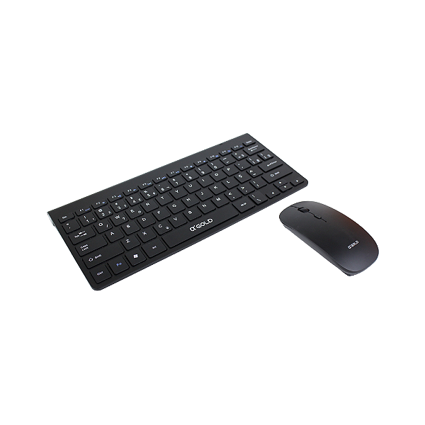 Kit Teclado + Mouse Sem Fio - TCD02