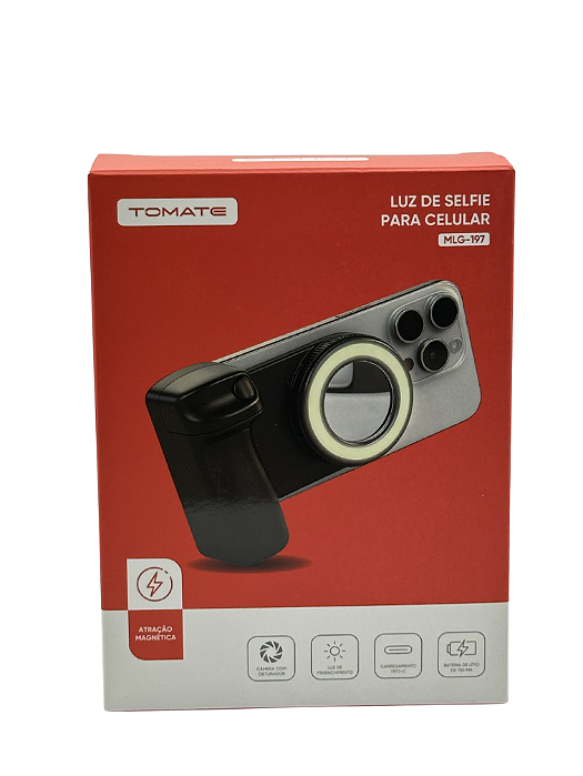 Luz de Selfie Ring Light para Celular Tomate MLG-197