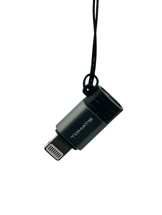 Adaptador Tipo-C Macho para Lightning Fêmea Tomate MCB-062