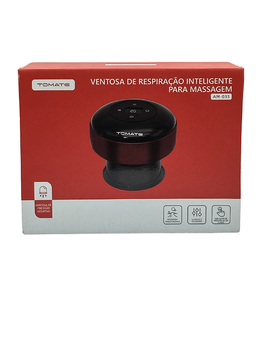 Ventosa de Respiração Inteligente para Massagem AM-035