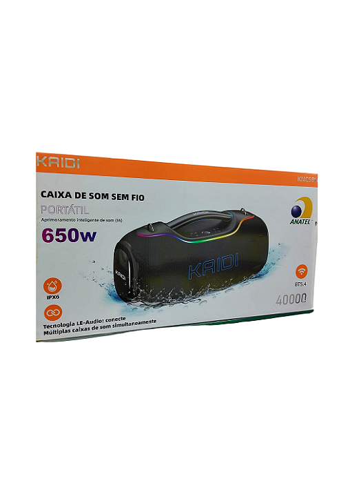CAixa de Som Kaidi 650w