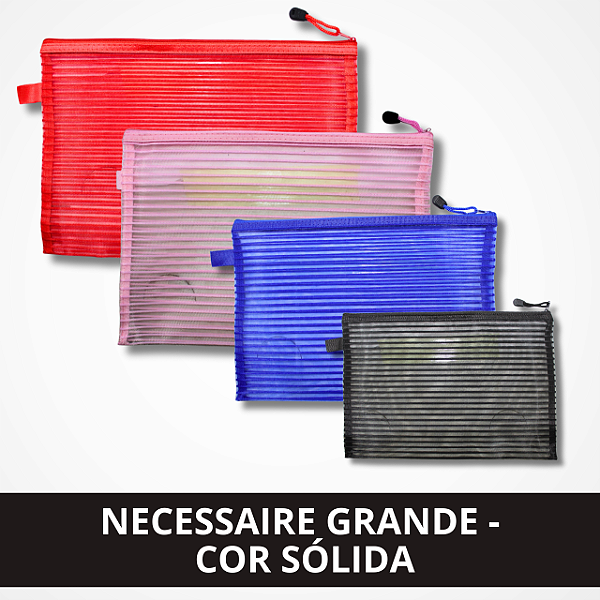 Necessaire Grande - Cor Sólida