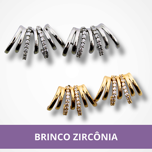 Brinco Zircônia