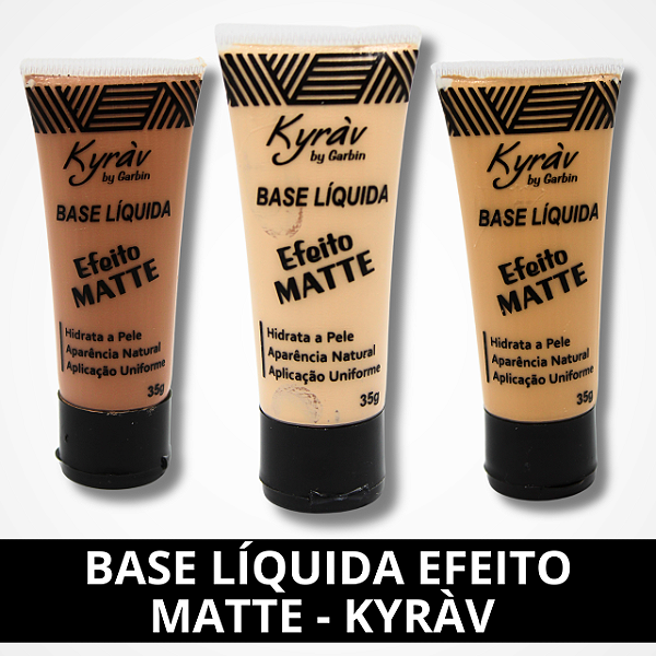Base Líquida Efeito Matte - Kyràv