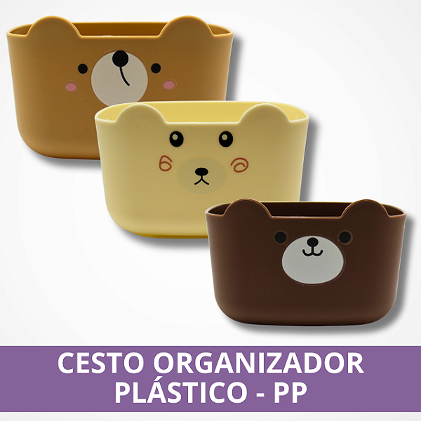 Cesto Organizador Plástico - PP