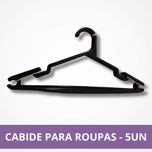 Cabide Para Roupas - 5Unidades