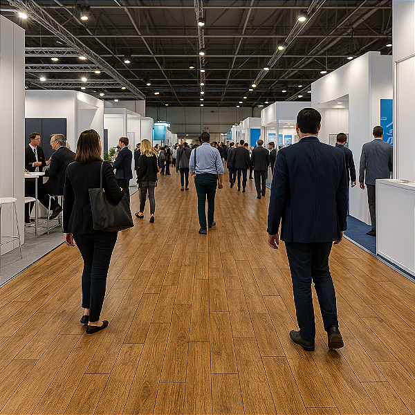 Piso Vinílico em Manta Em Rolo - Cor Peroba